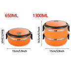 Leakproof Trave Kitchen Storage Vacuum Lunch Box Warmer Food Container Hot Food Flask