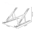 Foldable Laptop Stand ABSAdjustable Portable Notebook Bracket Support Base ABS Holder For Macbook Air Pro Accessories Convenient