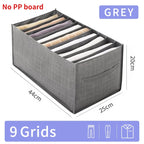 Pants Jeans Storage Box Drawers Organizer for Underwear Bra Socks Wardrobe Clothes Organizer Cabinet  T-Shirt Organizers storage