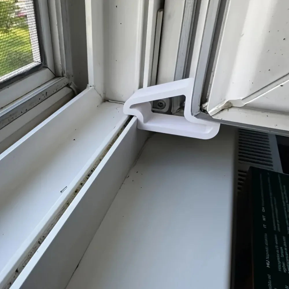 Thickened Window Stopper Anti Slip Design Durable Plastic for Door and Window Security Window Draft Stopper Home Improvement