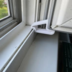Thickened Window Stopper Anti Slip Design Durable Plastic for Door and Window Security Window Draft Stopper Home Improvement