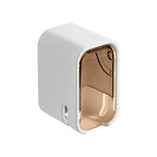 Portable Dustproof Toothbrush Holder Flip-top Wall Mounted Toothbrush Rack Toothbrush Storage Box