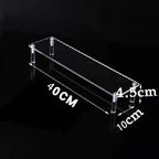 Acrylic Riser Display Shelf,3 Tier Display Stand for Amiibo Funko POP Figures,Cupcake Perfume Organizer Makeup Collection Doll