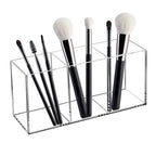 Transparent lipstick Cosmetic Makeup Acrylic Makeup Brush Tool Storage Box Case Make-up Brush Holder Table Organizer Makeup Tool