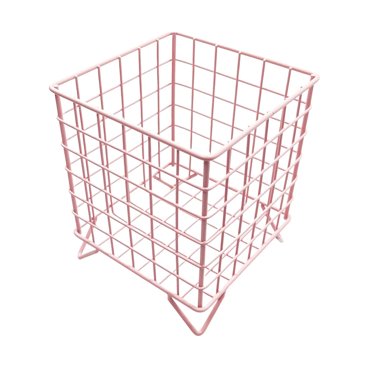 Multifunctional Iron Storage Basket Farmhouse Metal Kitchen Seasoning Snacks Basket Suitable for Friend Family Neighbors Gift