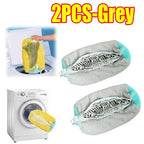 Machine Washable Shoe Washing & Drying Bag with Soft Fiber - Durable Polyester Laundry Protector for Shoes Adjustable Strap