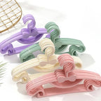 Baby Hanger 10pcs Kids Clothes Hanger Rack Display Cute Hanger Clip Wholesale