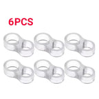 Handles Door Stopper Silicone Gel Door Stop Transparent Wall Protection Door Knob Bumper Furniture Protector Pad Handle Buffer