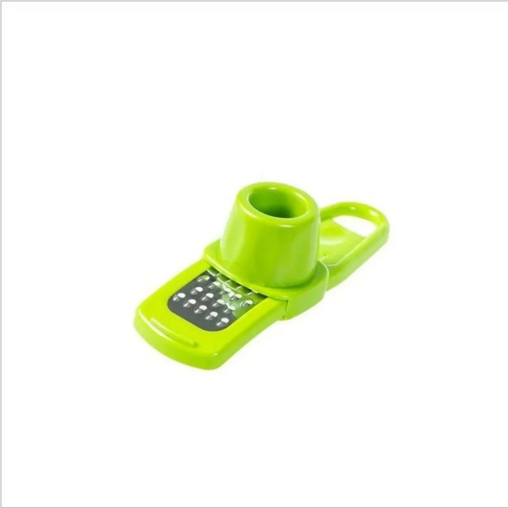 1PCS Mini Garlic Press Grinder Multi-Functional Manual Ginger Garlic Grinding Grater Cutter Garlic Peeler Kitchen Tools Gadgets
