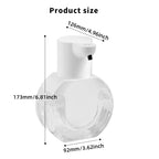 Automatic sensor soap dispenser, foam hand washing device, portable soap bottle, soap distribution device, in bathroom