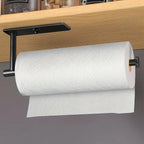 Stainless Steel Tissue Holder - Wall Mounted, Self-Adhesive Or Drilled, Easy To Install, Perfect For Kitchen And Bathroom Use