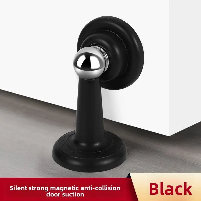 Silicone Anti-collision Magnetic Door Stopper Bedroom Door Study Door Buffer Door Suction No Punching Strong Bonding