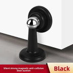 Silicone Anti-collision Magnetic Door Stopper Bedroom Door Study Door Buffer Door Suction No Punching Strong Bonding