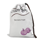 Onion Bag Potato Bag Vegetable Storage Bags Reusable Potatoes Storage Bags With Light-Blocking Liner Drawstring For Vegetable