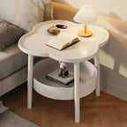 1pcs Four-Leaf Clover Sofa Side Several Bedroom Small Table Living Room Storage Table Creative Balcony Double Layer Coffee Table