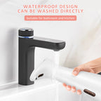 Premium Waterproof ABS Smart Touch‑Free Soap Dispenser White Automatic Sensor Hand Sanitizer Device for Bathroom Kitchen Househo