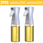 200/300/500ml Oil Spray Olive Oil Spray Bottle Kitchen Cooking Dispenser Camping Baking Vinegar Soy Sauce Sprayer Containers