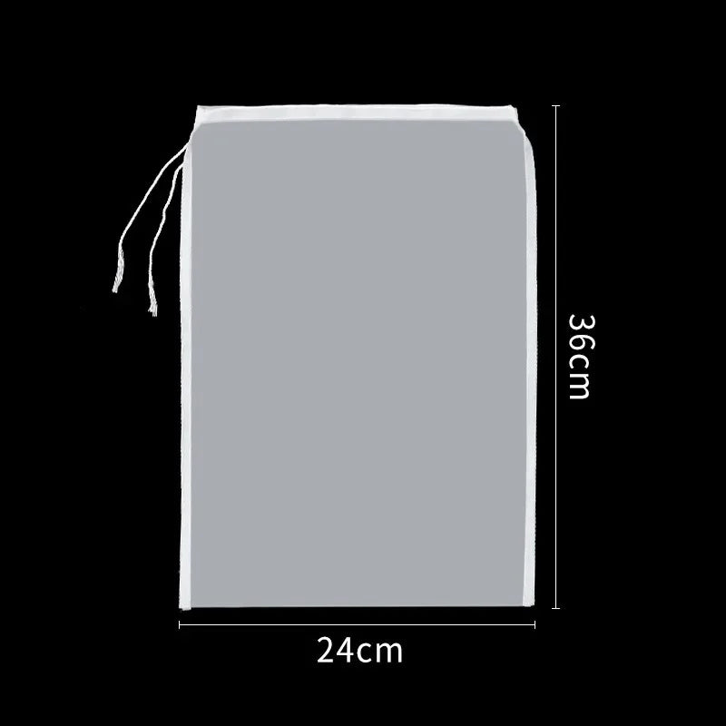 Colander Reusable Yogurt Tea Cheese Brew Food Fabric Home Nylon Soy Milk Wine Nut Cloth Brewing Mesh Filter Bag Water Strainer