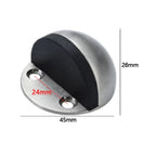 2025 Door Stopper Stainless Steel Magnet Door Stops Doors Holder Home Improvement Hidden Doorstop Furniture Hardware News