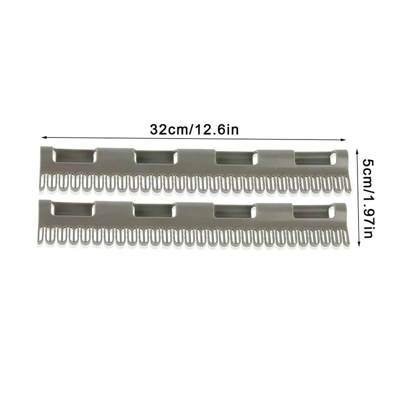 2PCS Hanging Rod Sock Rack Clothes Hanger Suitable For Drying Socks Towels Underwear And Other Small Clothing Items