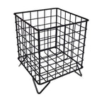 Multifunctional Iron Storage Basket Farmhouse Metal Kitchen Seasoning Snacks Basket Suitable for Friend Family Neighbors Gift