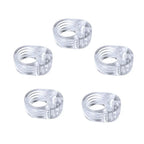Stop Floor Door Stops Buffer No Drill Door Stopper Home Improvement Furniture Wall Safety Hardware Transparent Supplies Silicone