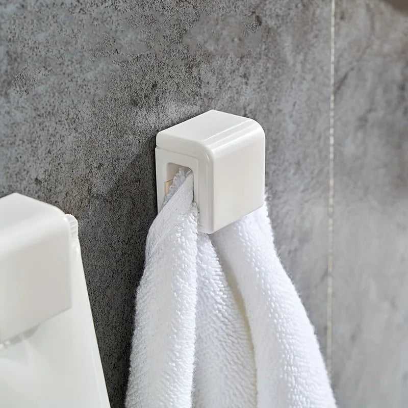 3/5/10Pcs Punch-free Toothbrush Holder Wall-mounted Toothpaste Holder Storage Rack Holders Organizer Bathroom Accessories