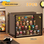 Large Containerized Designs Acrylic Organizer for Collectible Figures and Blind Box Toys Action Figures Desktop Organizers Box
