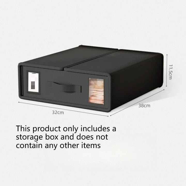 New Solid Color Simple Non-woven Fabric Bed Sheet Storage Box Fabric Bed Sheet Storage Wardrobe Bedroom Duvet Cover Storage Box