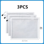 Toy storage bag Children's building blocks small toys special sorting bag bag transparent mesh gauze zipper mesh bag