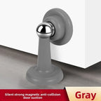 Silicone Anti-collision Magnetic Door Stopper Bedroom Door Study Door Buffer Door Suction No Punching Strong Bonding