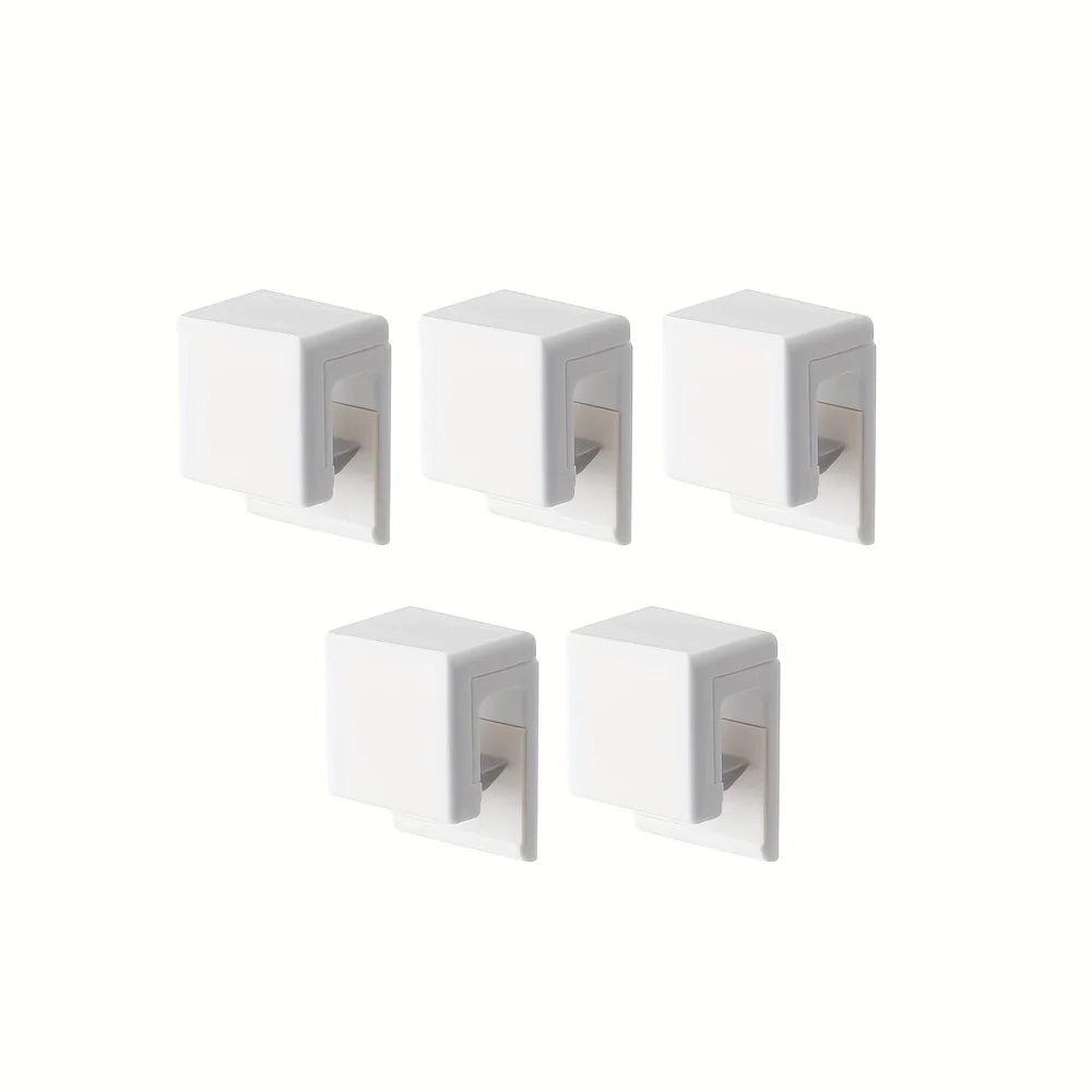 3/5/10Pcs Punch-free Toothbrush Holder Wall-mounted Toothpaste Holder Storage Rack Holders Organizer Bathroom Accessories