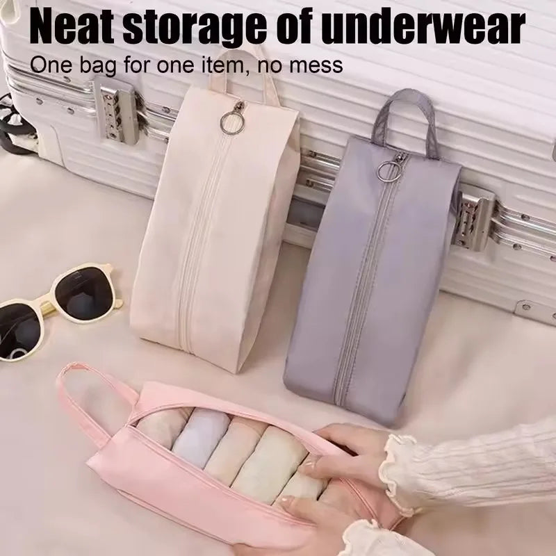 Travel Underwear Organizer – Portable Socks & Clothing Storage Bag