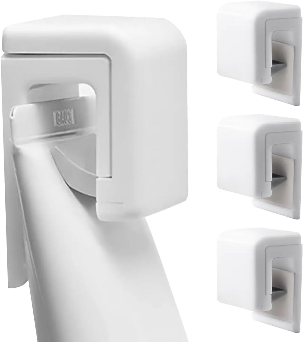 3/5/10PCS Punch-free Toothpaste Storage Rack Multifunctional Bathroom Facial Cleanser Clip Towel Rack for Kitchen Wall Hanging