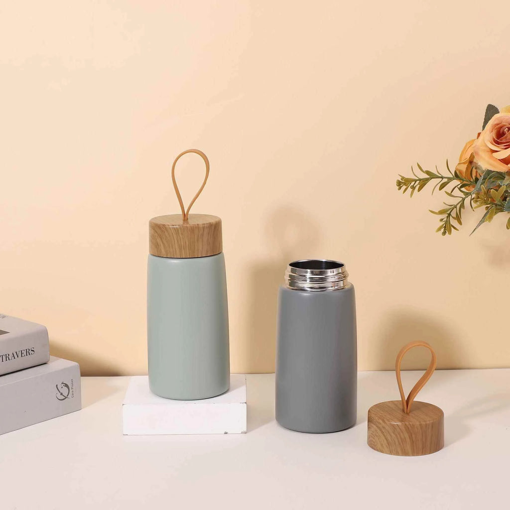 280ML Mini Travel Mug 304 Stainless Steel Insulated Thermoses Hours of Heat Cold Preservation Suitable for Camping Travel