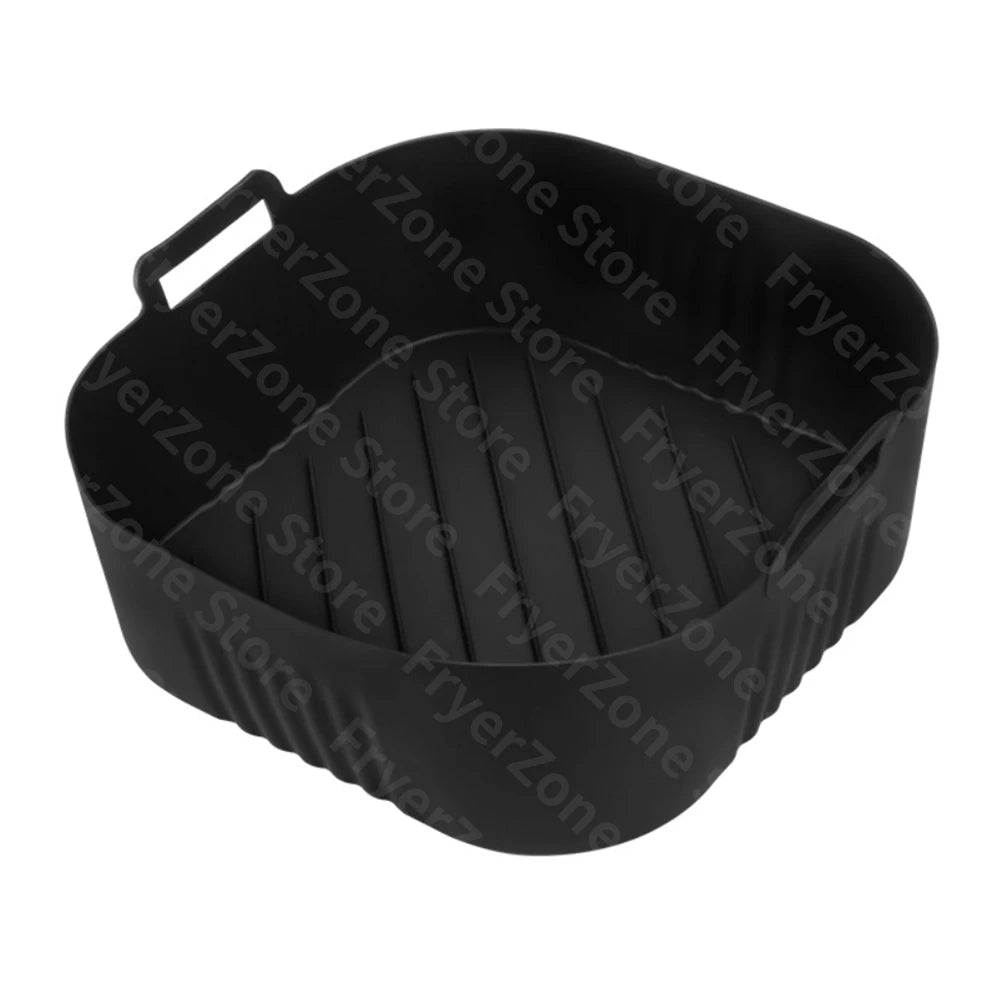 23cm Square Air Fryer Mould for Philips Series 2000 NA230/00 COSORI 5.5L/6L/6.2L Reusable Airfryer Accessories XXL