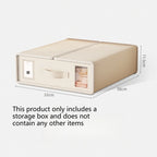 New Solid Color Simple Non-woven Fabric Bed Sheet Storage Box Fabric Bed Sheet Storage Wardrobe Bedroom Duvet Cover Storage Box