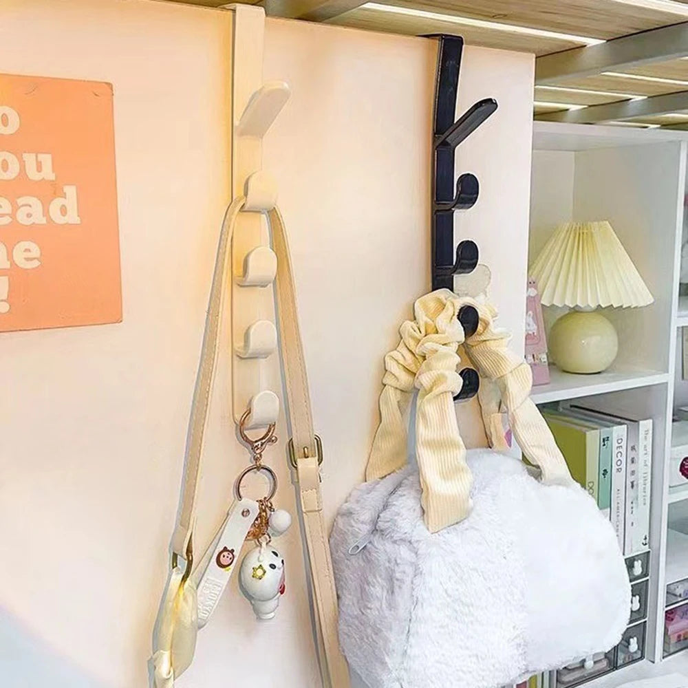 Over the Door Coat Hooks – PP Door Storage Rack