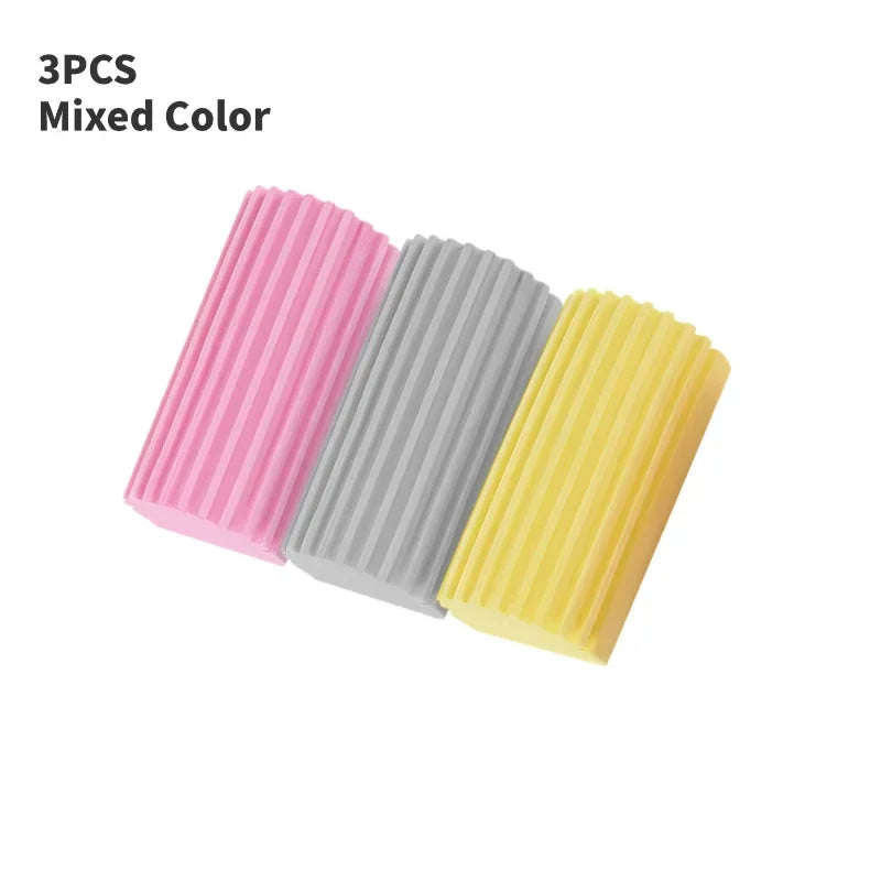1/3/6pcs Dust Cleaning Sponges Pva Sponge Water Absorption Cleaning Sponge Household and Car Cleaning Sponges Friction Cotton