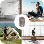 Portable Sealed Drainable Soap Box with Lid Creative Travel Soap Case for Business Trip Bathroom Use