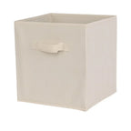 Cube Non Woven Fabric Storage Bin Collapsible Storage Box Home Supplies, Kid Toy Storage Organizer Cabinet Drawer Organization