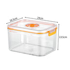 Vacuum Fresh-keeping Box Refrigerator Sealed Canister Microwavable Transparent Food Storage Container Kitchen Organizer Bento