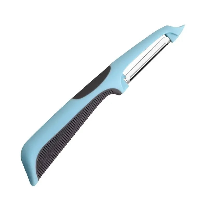 Stainless Steel Multi-Functional Vegetable & Fruit Peeler, Manual Fast Kitchen Tool for Efficient Vegetable Processing