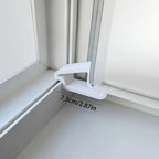 Thickened Window Stopper Anti Slip Design Durable Plastic for Door and Window Security Window Draft Stopper Home Improvement