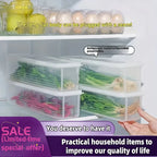 1/4Pcs Transparent Sealed Storage Box Refrigerator fresh-keeping storage box, fresh-keeping Small Food Preservation Boxes