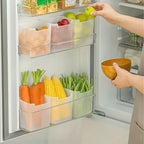 1/3PCS Refrigerator Storage Boxes Food Fresh Organizer Cold Storage Crisper Fruit Spice Food Container Boxes Home Kitchen Boxes