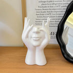 1PC Vinyl Figure Storage Holders Creative Human Body Art Styling Office Organizers Multifunctional Makeup Brush Holder
