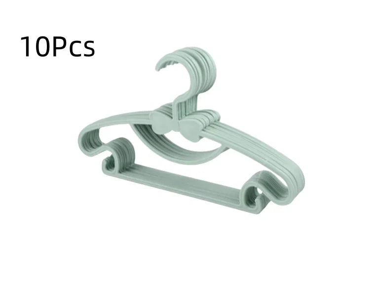 Baby Hanger 10pcs Kids Clothes Hanger Rack Display Cute Hanger Clip Wholesale
