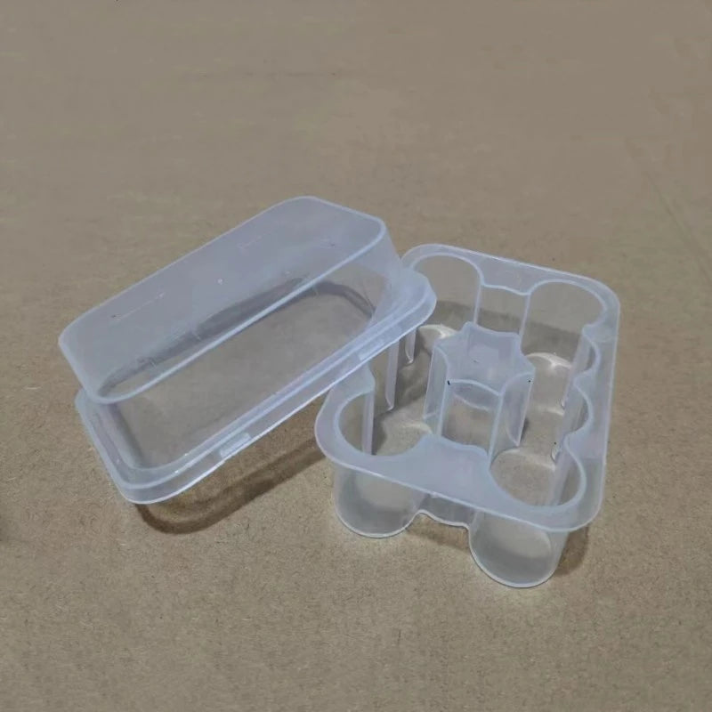 3/5/7/10mL Vial Storage Case Plastic Clear Freezer Tube Box Stackable Microtube Storage Box  Refrigerator Organizer