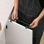 Towel Rod Over Cabinet Towel Rack Storage Organizer Bathroom Door Hanging Towel Rack Kitchen Cabinet Punch-free Rag Hanger